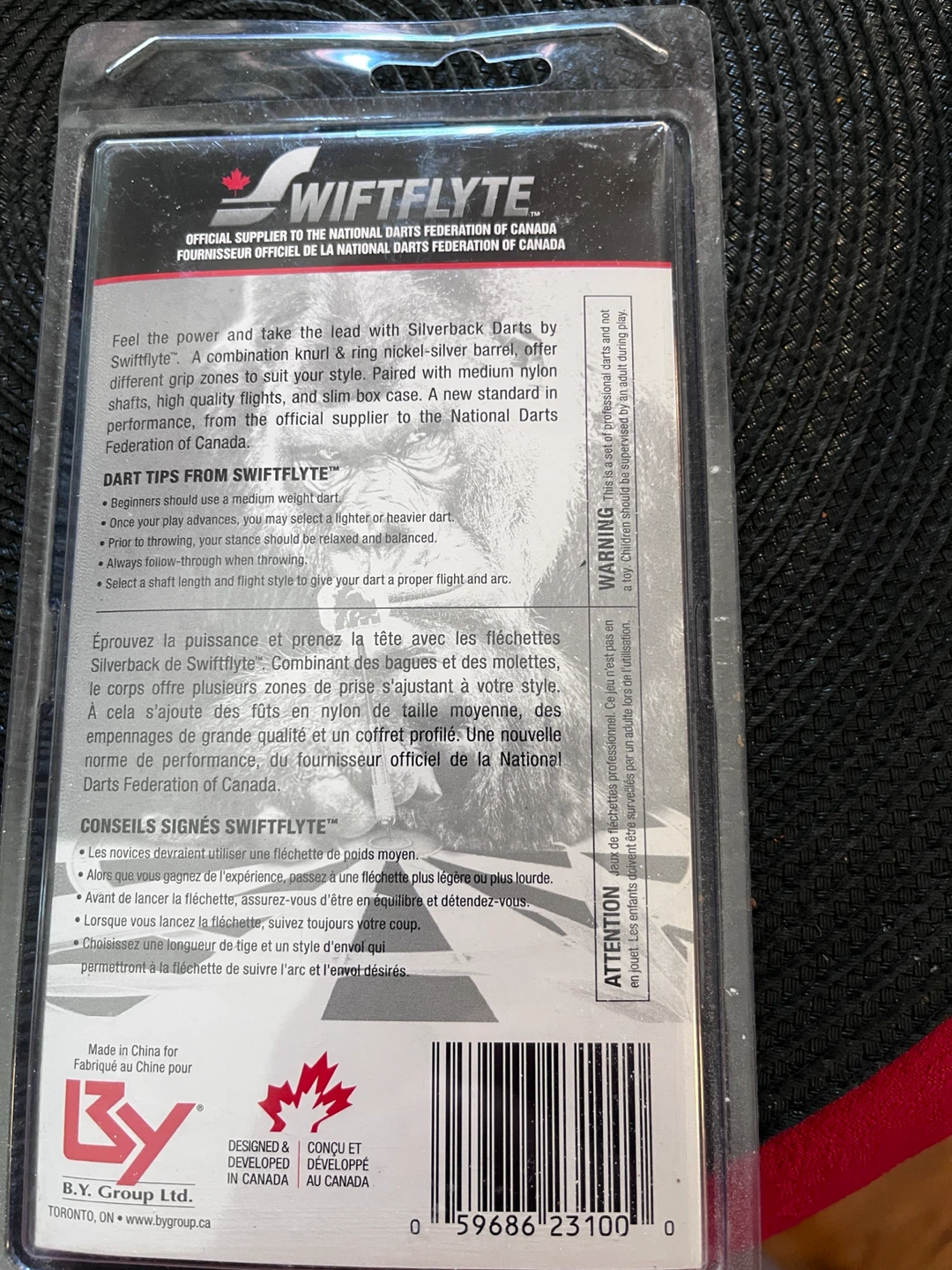 Swiftſlyte Silverback Nickel Silver Darts 22 GR - photo 2