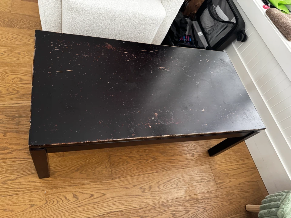 Solid Wood Coffee Table – Small, Sturdy, Great for Any Space