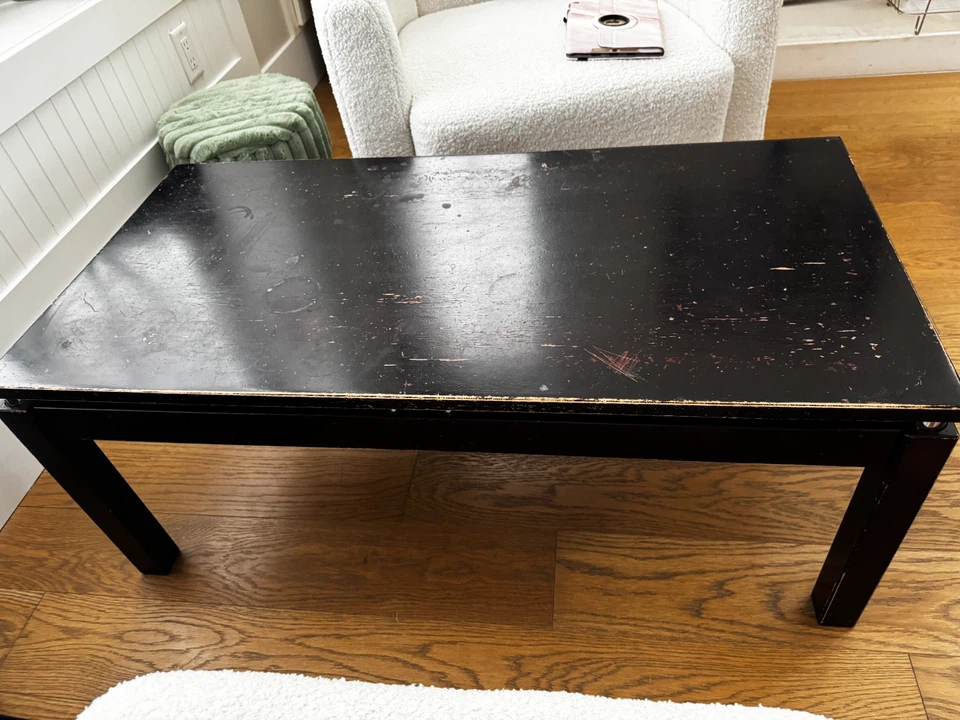 Solid Wood Coffee Table – Small, Sturdy, Great for Any Space - photo 2