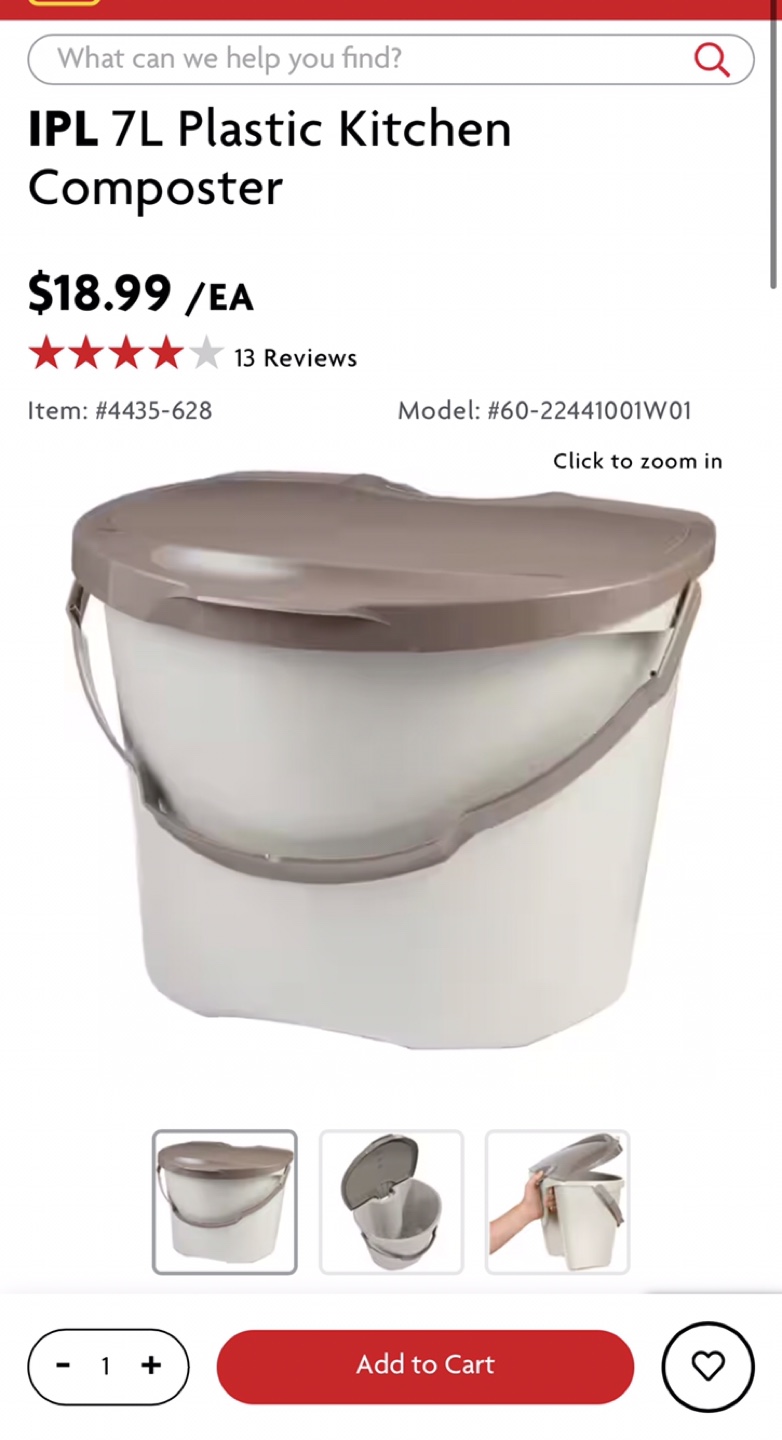 IPL 7L Plastic Kitchen Composter - photo 5