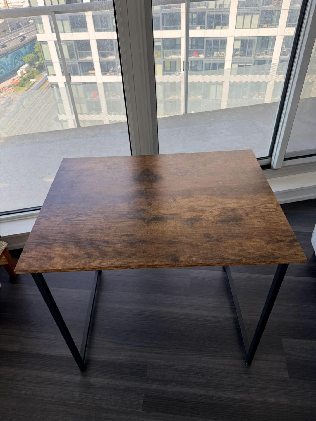 Compact Wooden Top Desk - photo 2