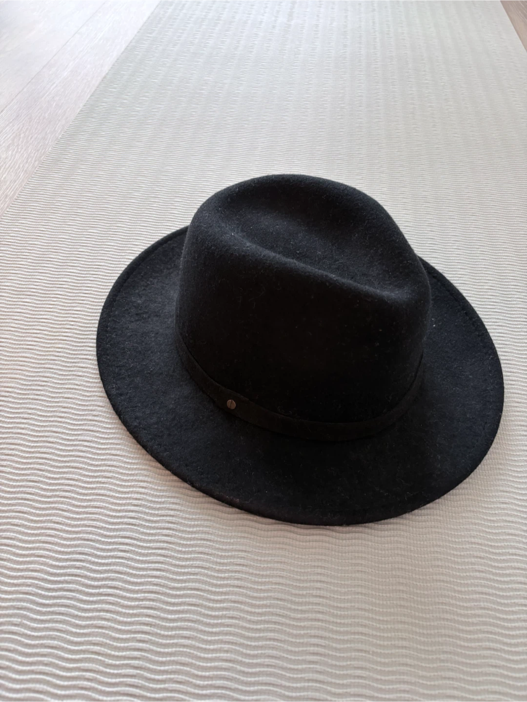 Banana Republic Black Fedora Hat