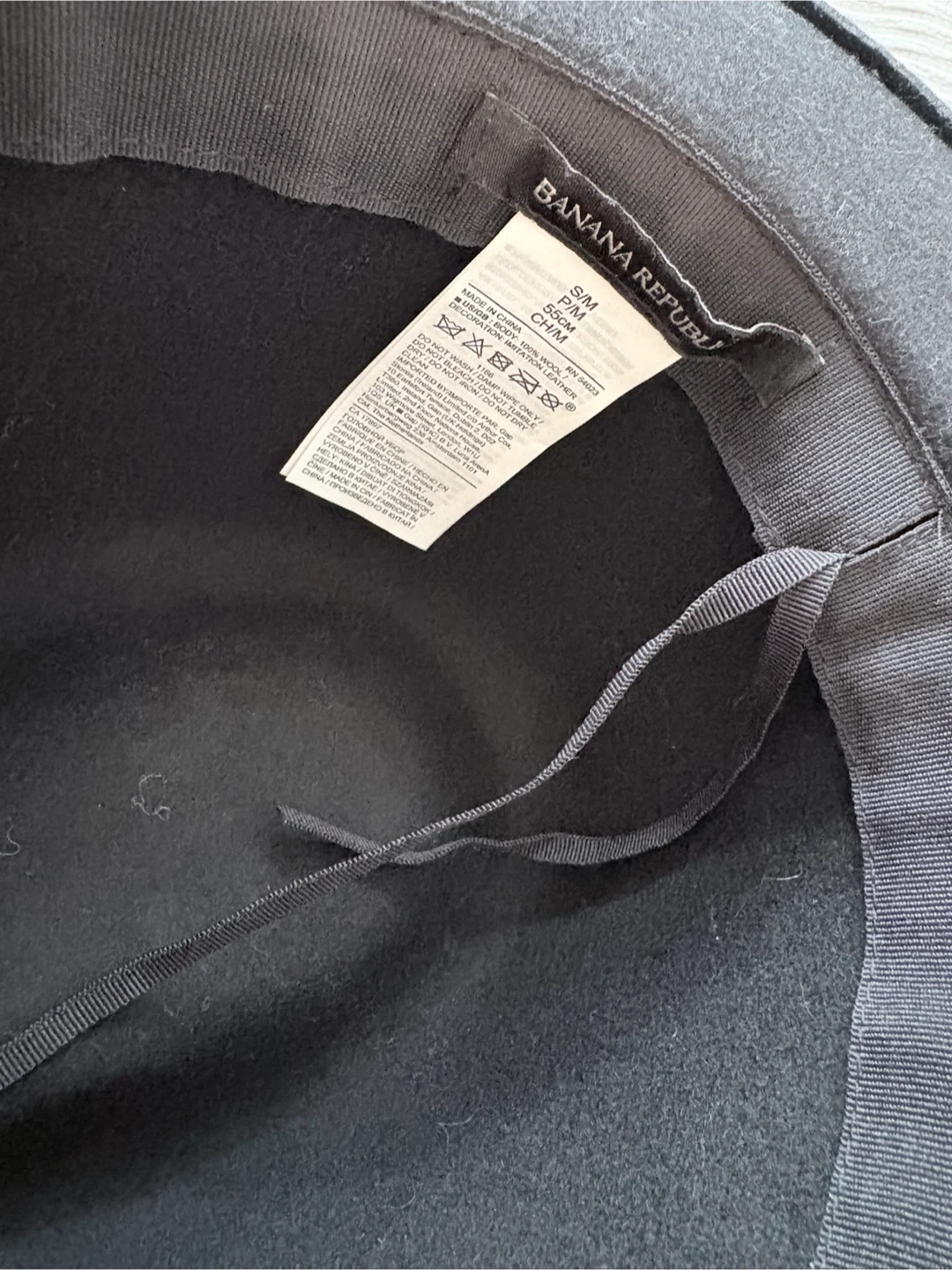 Banana Republic Black Fedora Hat - photo 2