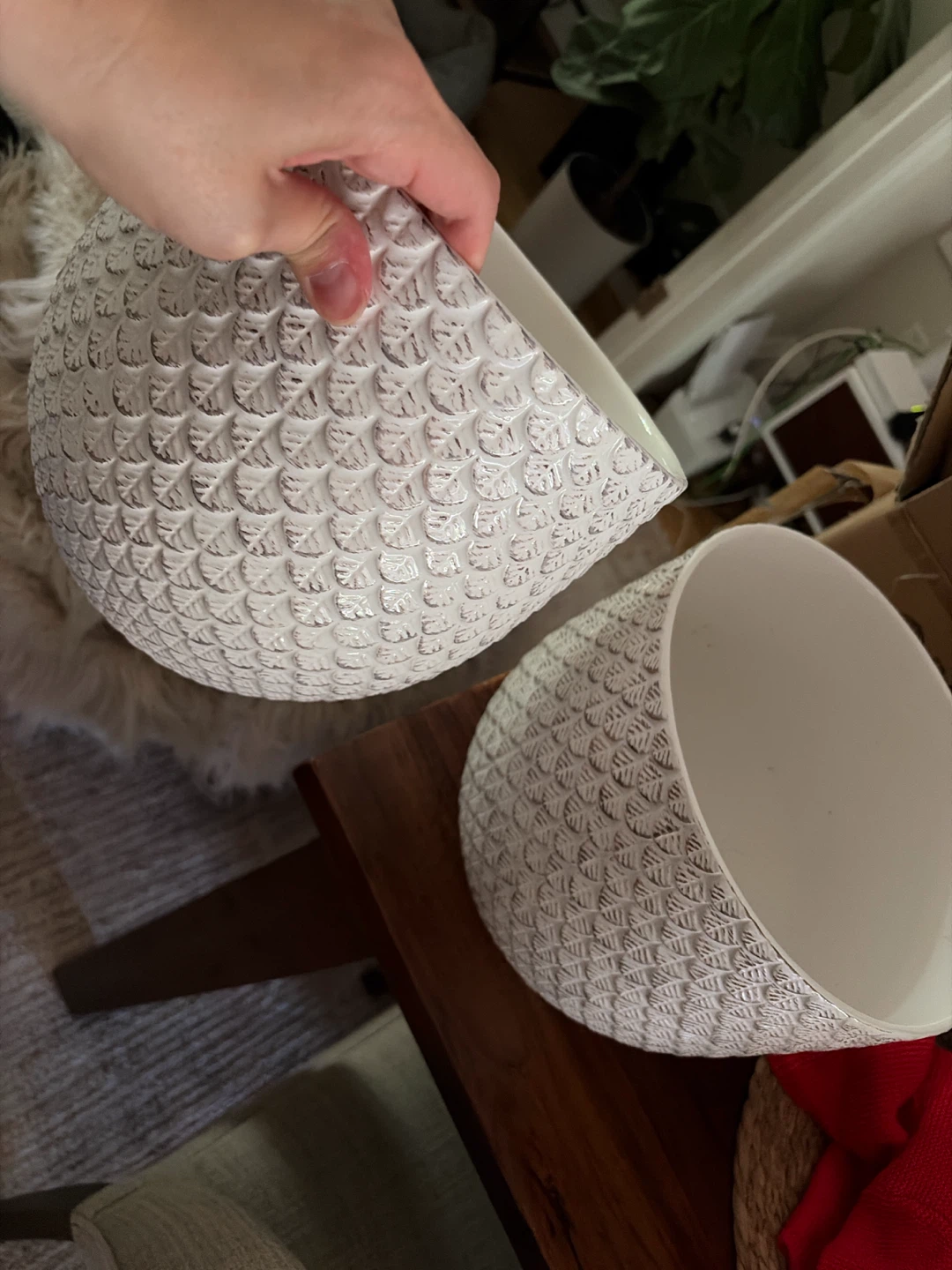 Textured Decorative Planter Pots