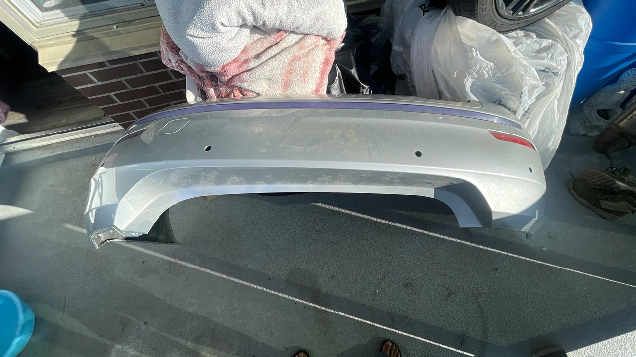 2015BMW 428ixDrive MSport Rear Bumper OEM Original Silver(F32)