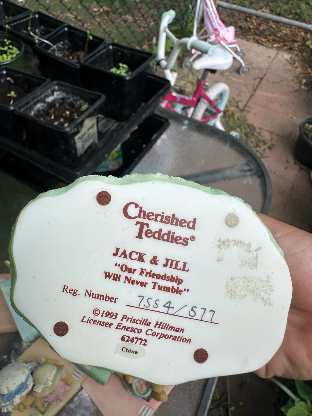 Cherished Teddies Jack & Jill "Our Friendship Will Never Tumble" - photo 2