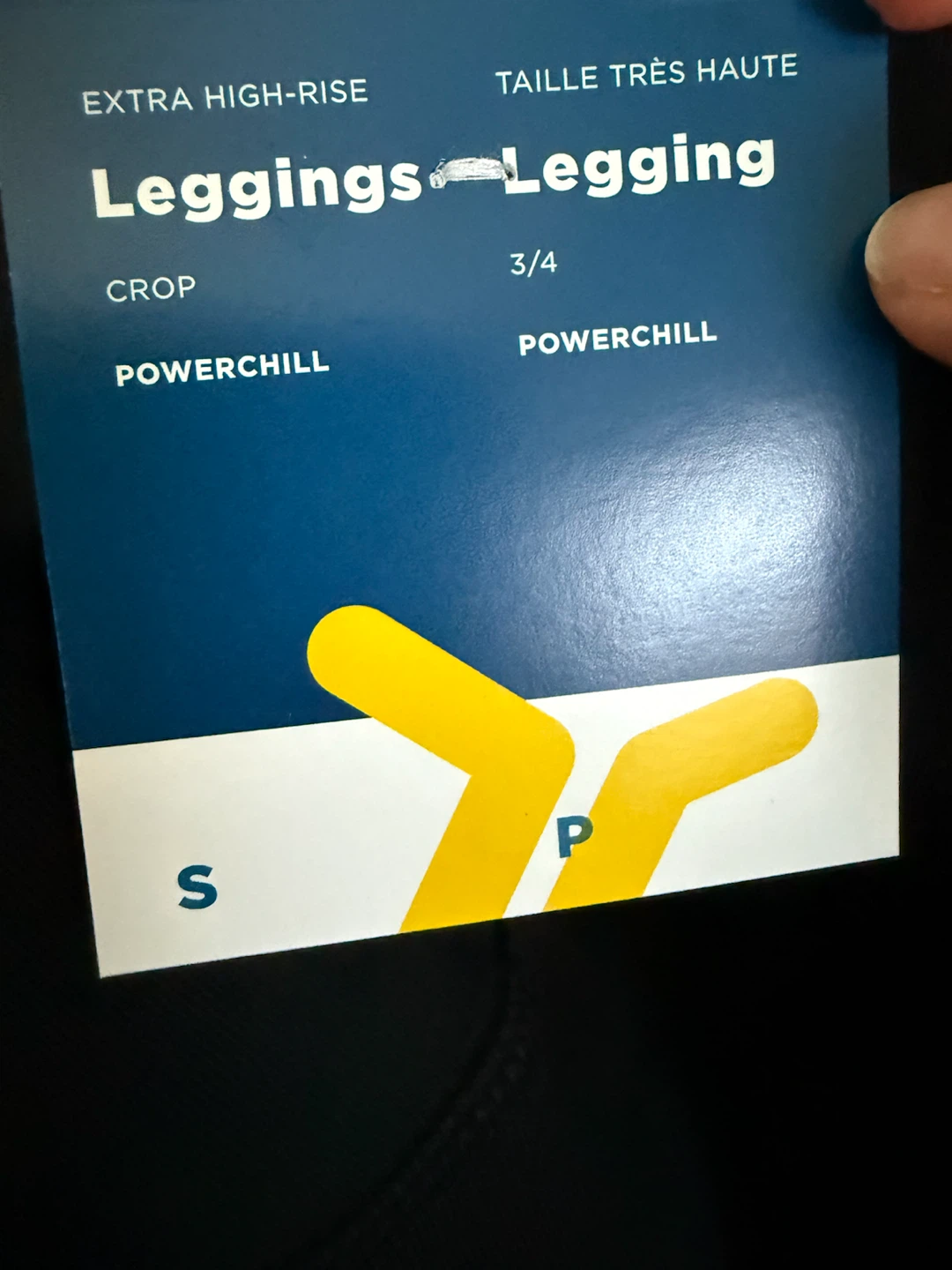 BNWT Old Navy Black PowerChill Crop Leggings Size S - photo 4