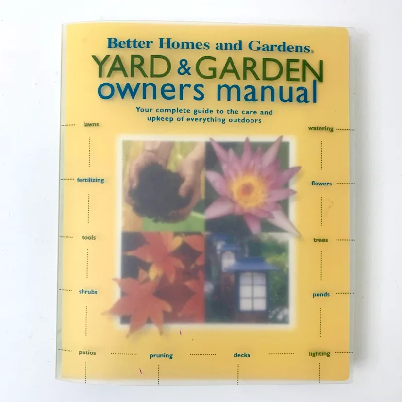 Yard Garden Owners Manual Lawn Care Landscaping Book Books