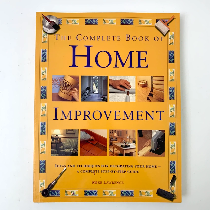 Home Improvement DIY Repair Renovation Guide Book Mike Lawrence