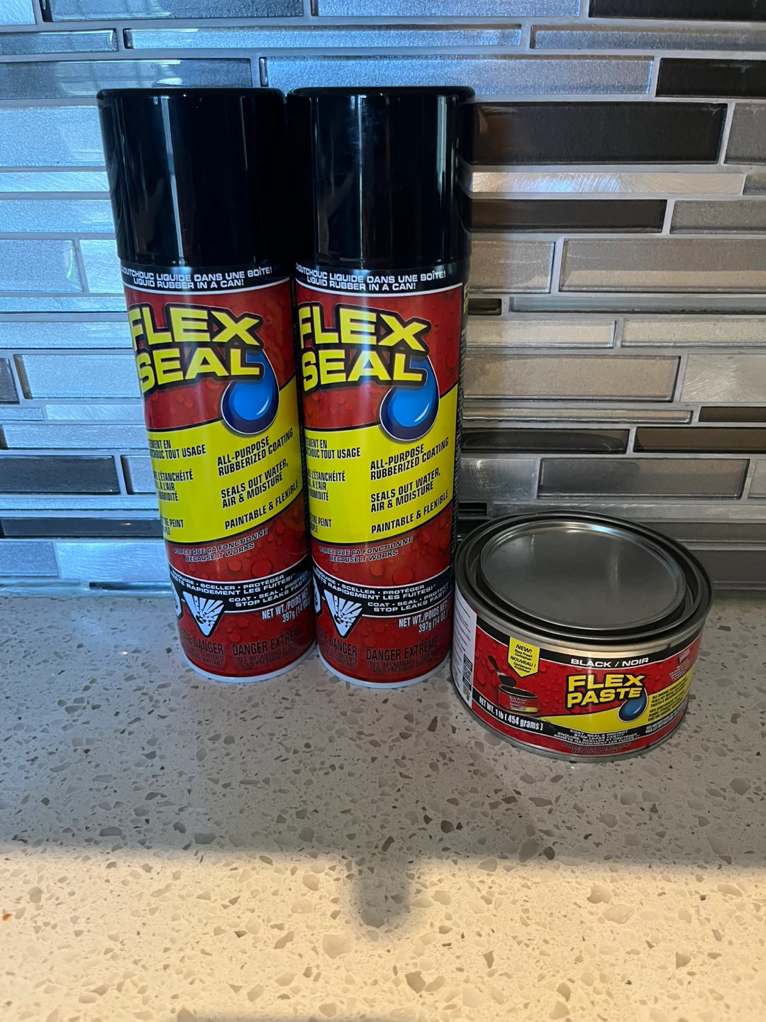 Flex Seal & Flex Paste All-Purpose  Spray & Paste