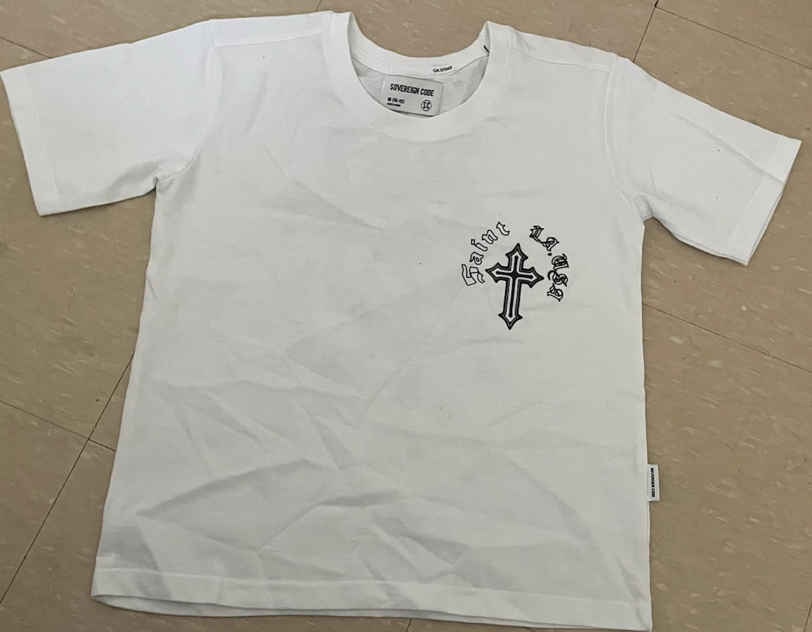 Sovereign Code White Graphic T-Shirt - photo 2