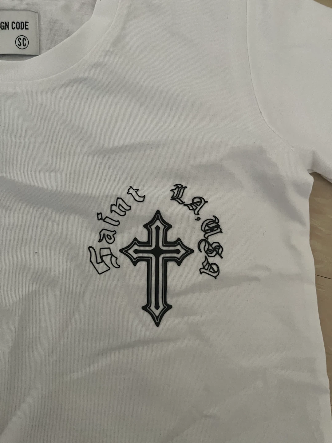 Sovereign Code White Graphic T-Shirt - photo 3