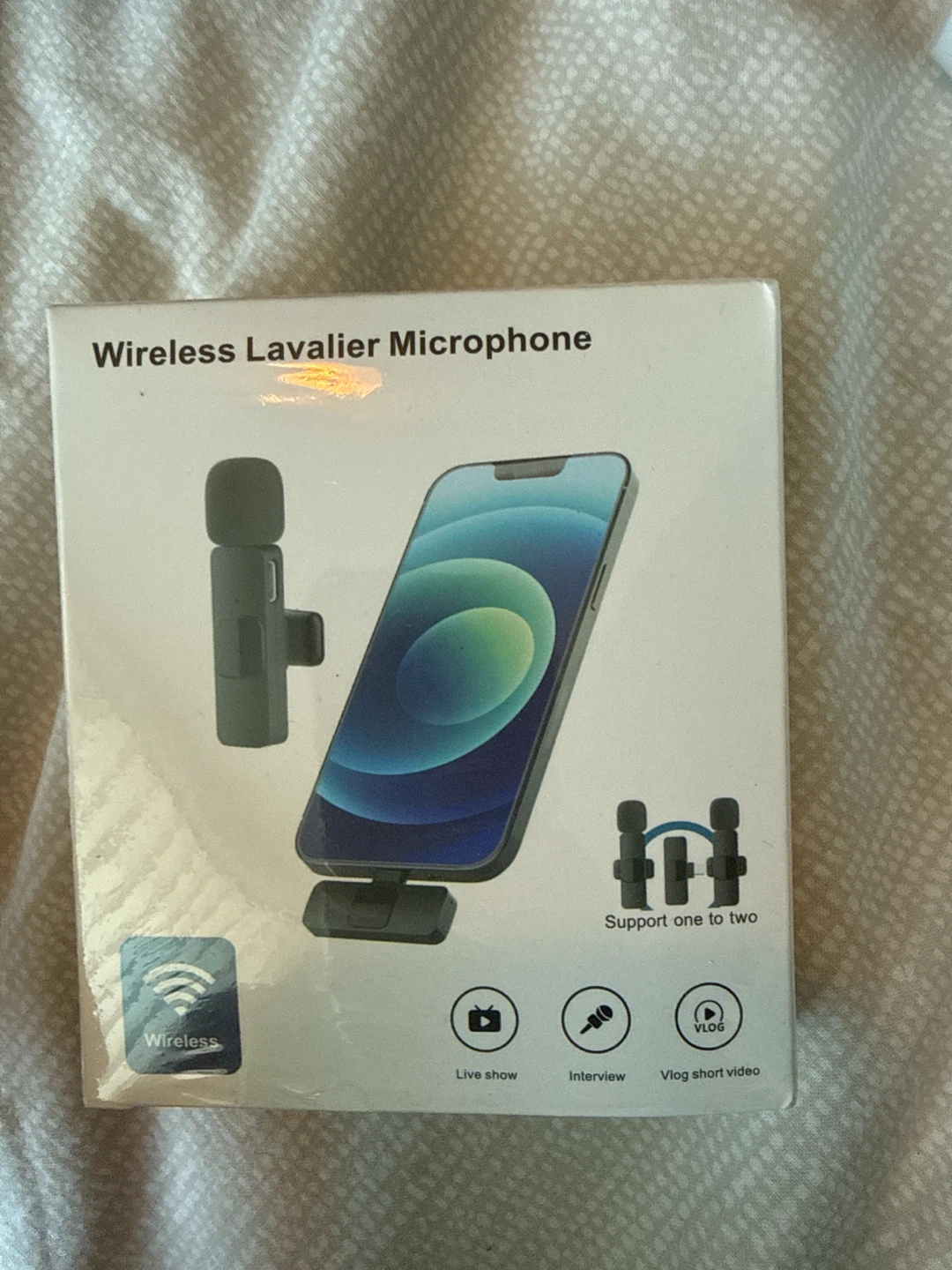 HITOZON Wireless Lavalier Microphone