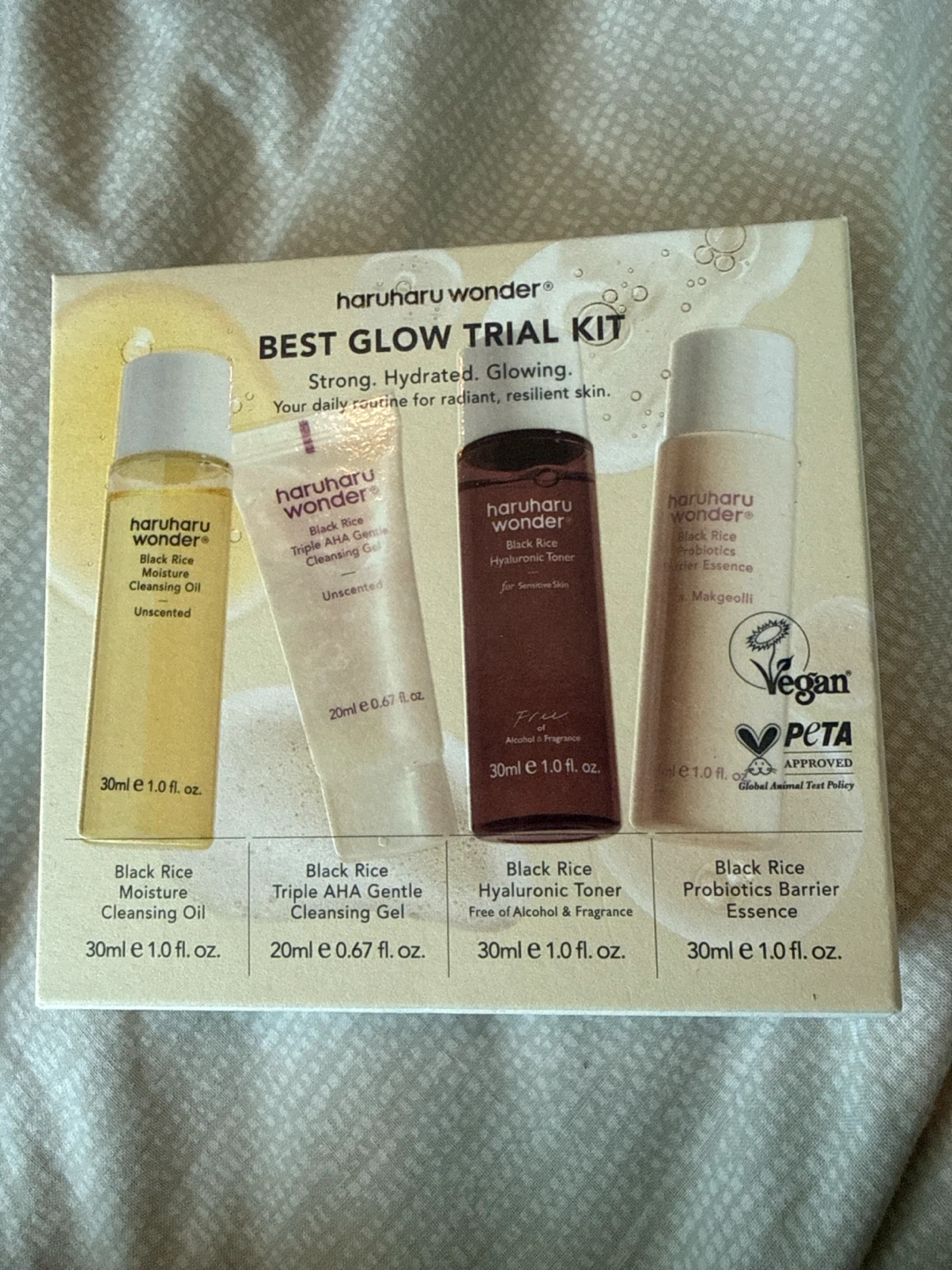 HaruHaru Wonder Best Glow Trial Kit