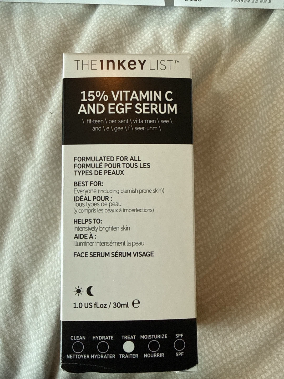 The INKEY List 15% Vitamin C and EGF Serum