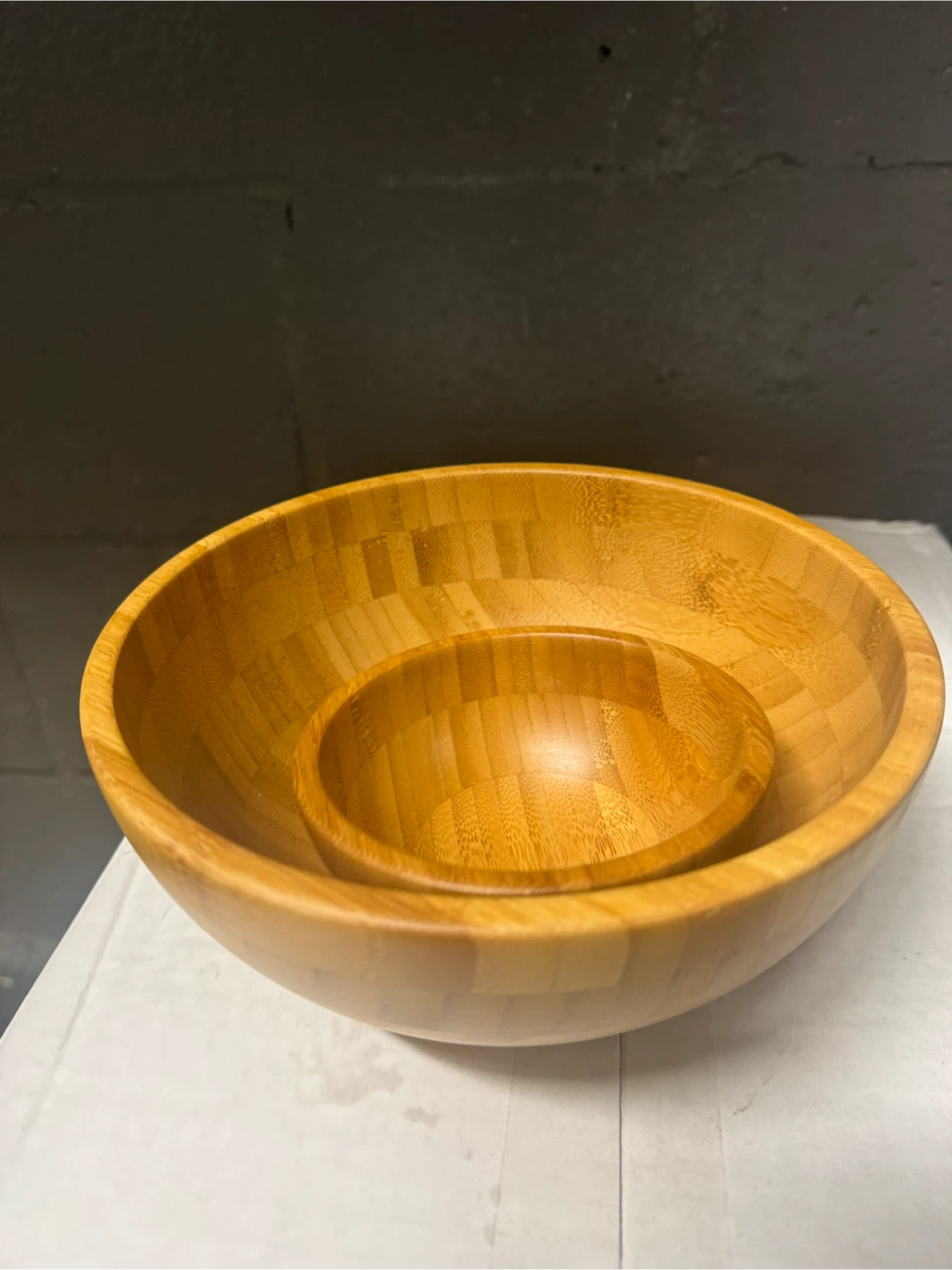 Bamboo Serving Bowls