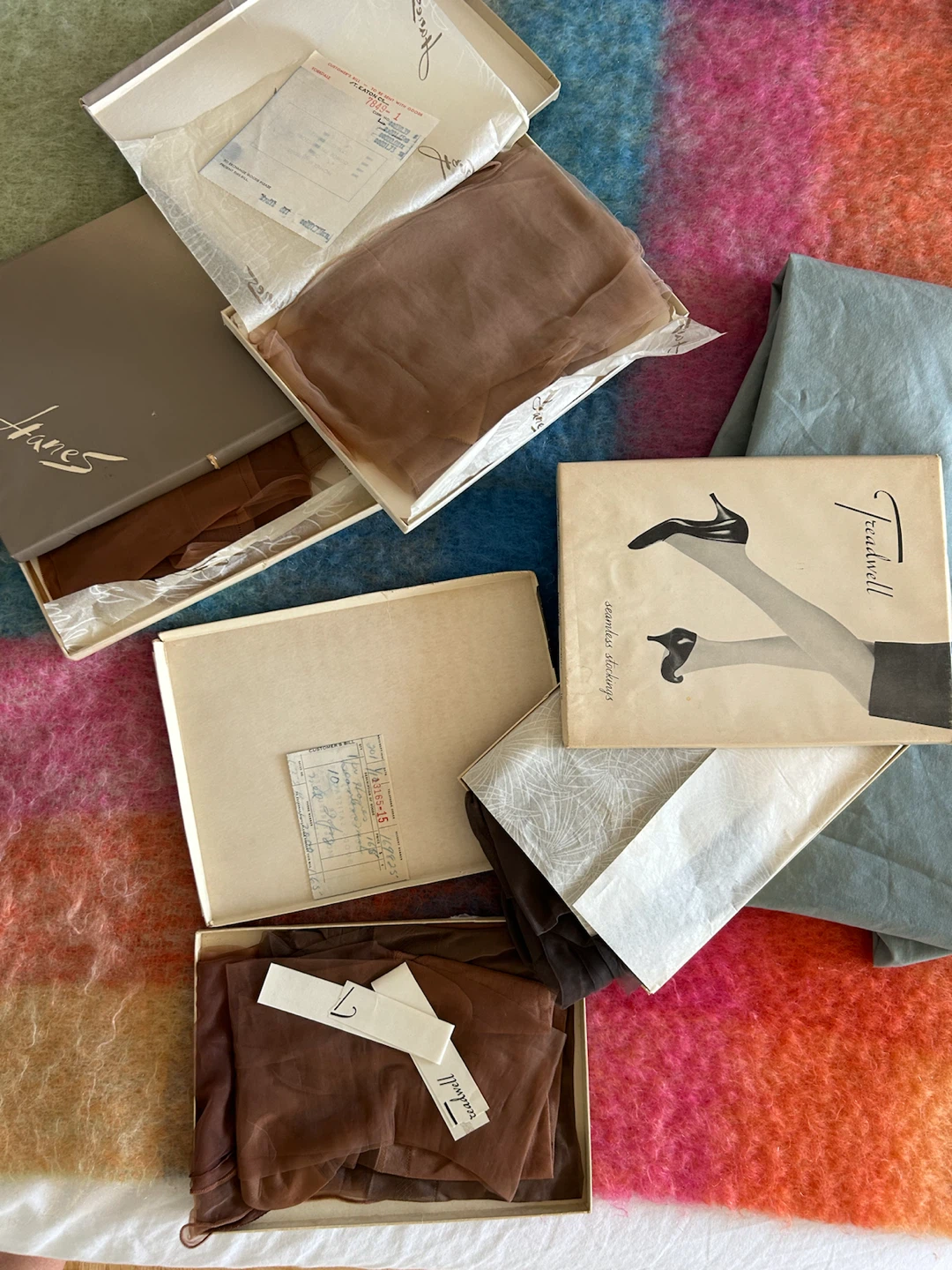 Vintage Silk Stockings with original Eaton’s Receipt
