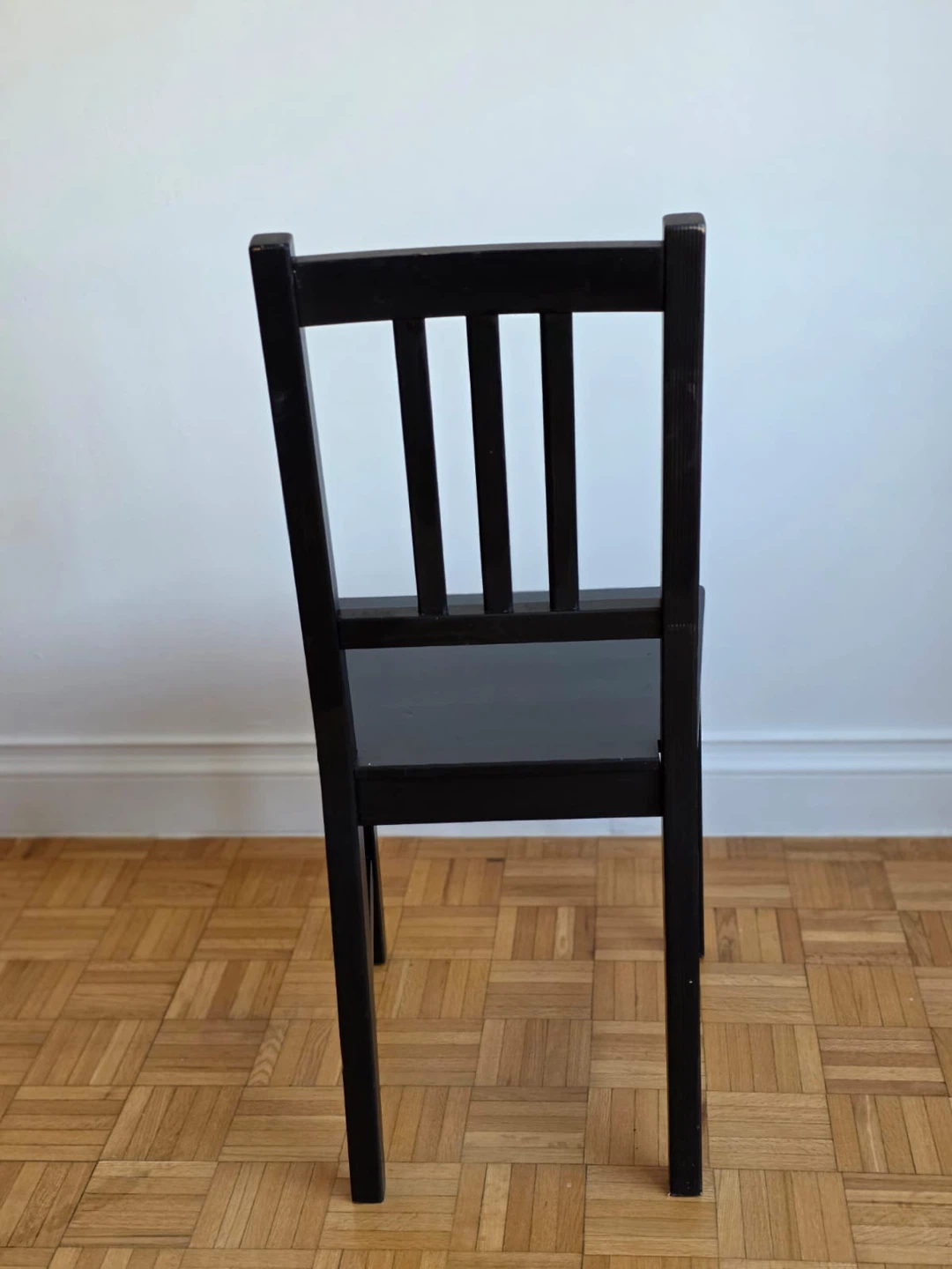 IKEA Black Dining Chair (SINGLE CHAIR) - photo 2