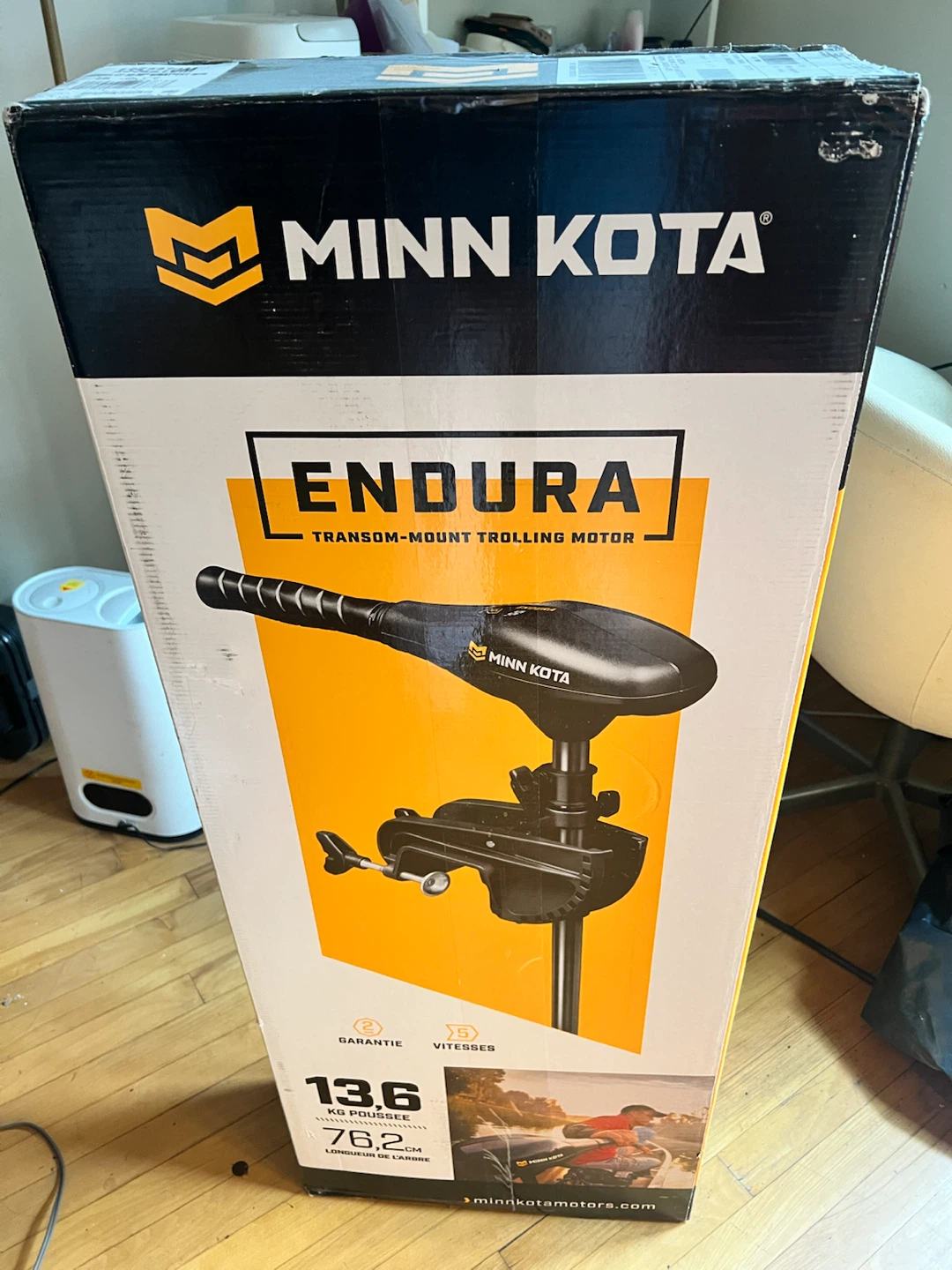 Minn Kota Endura Transom-Mount Trolling Motor - 30 Lb Thrust