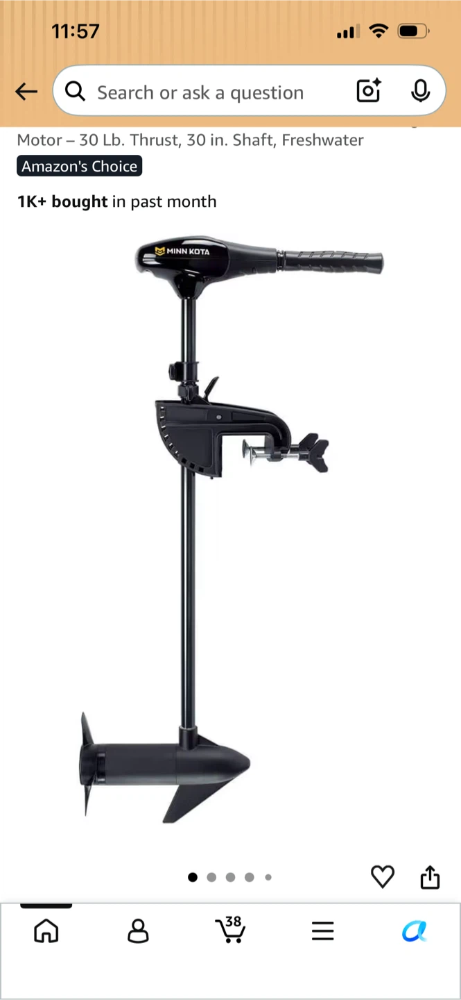 Minn Kota Endura Transom-Mount Trolling Motor - 30 Lb Thrust - photo 2