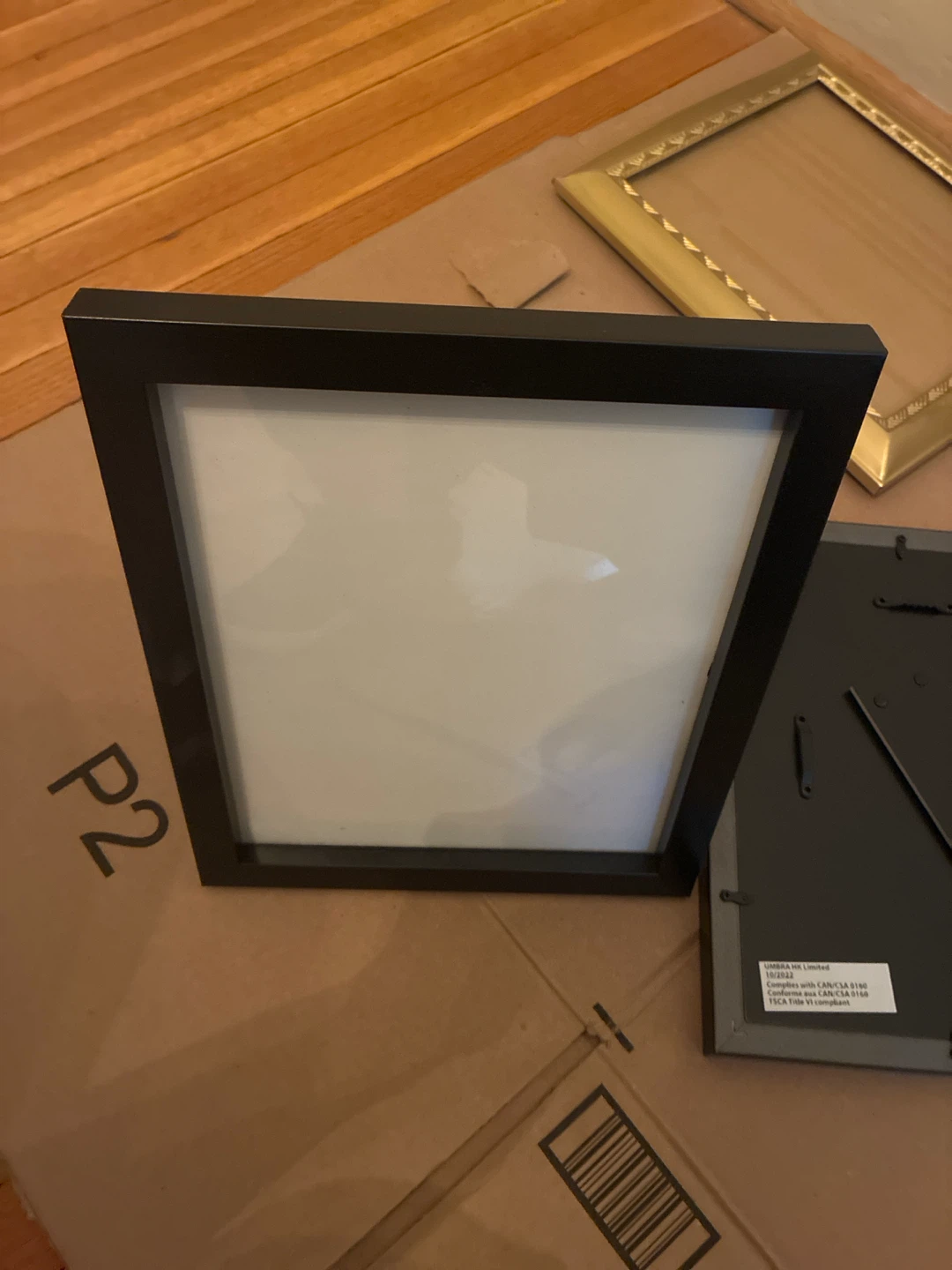 2 black picture frames - photo 3
