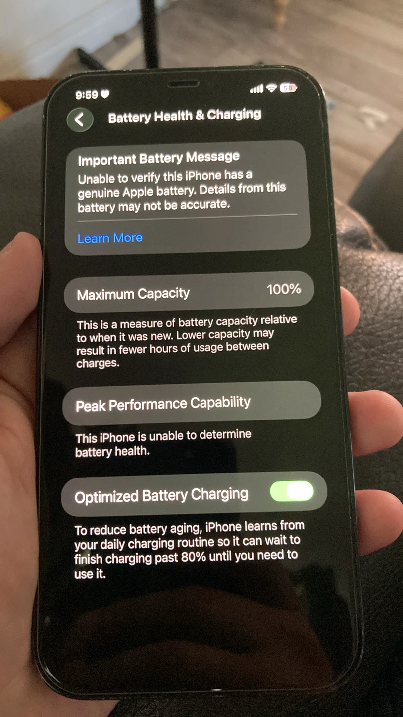 iPhone 12 Pro Max (Brand new non-Apple battery) - photo 3