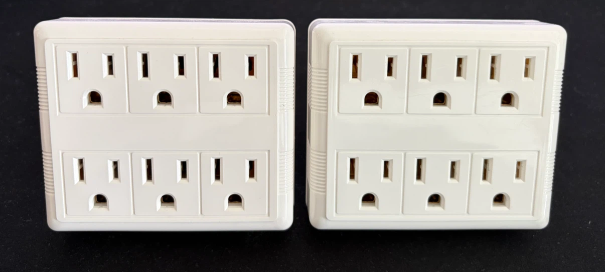 IKEA KOPPLA 6-way Adaptor Plug (2ea - $5)