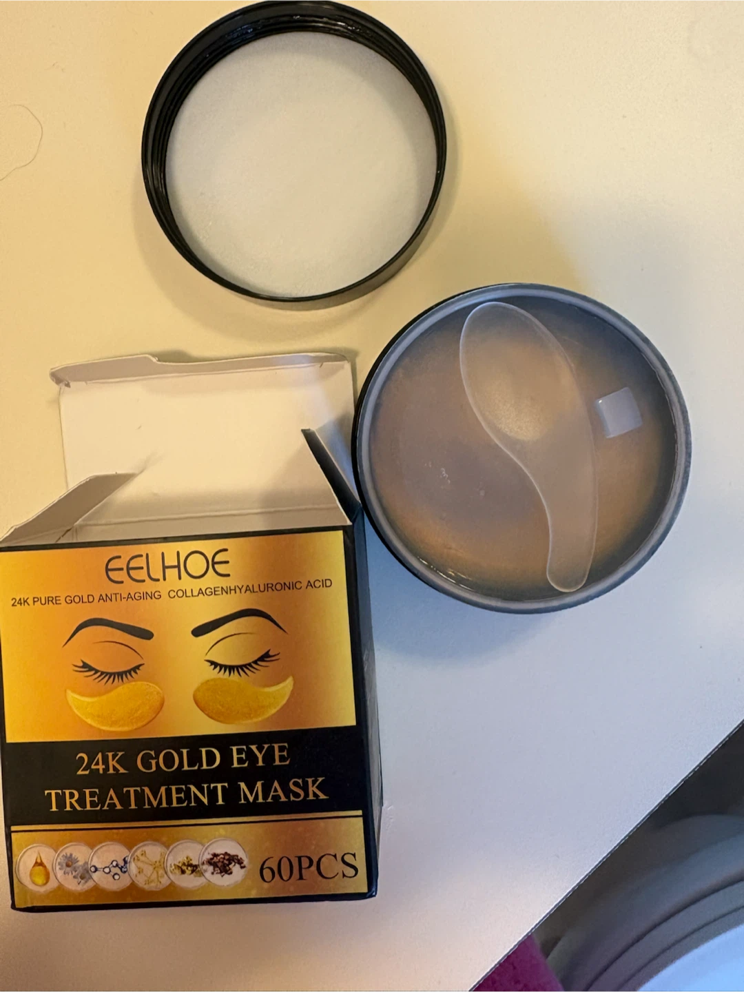 EELHOE 24K Gold Eye Mask - 56 pcs