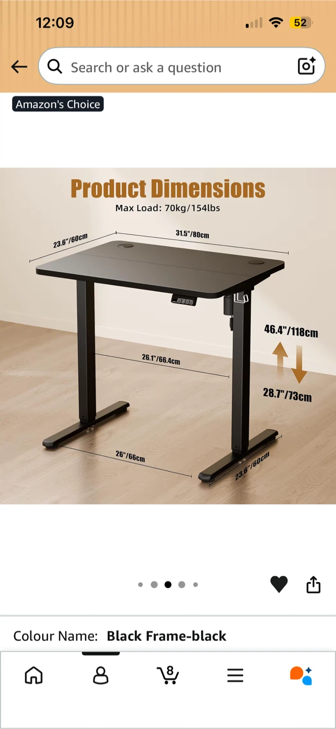 Ergomaker Adjustable Standing Desk