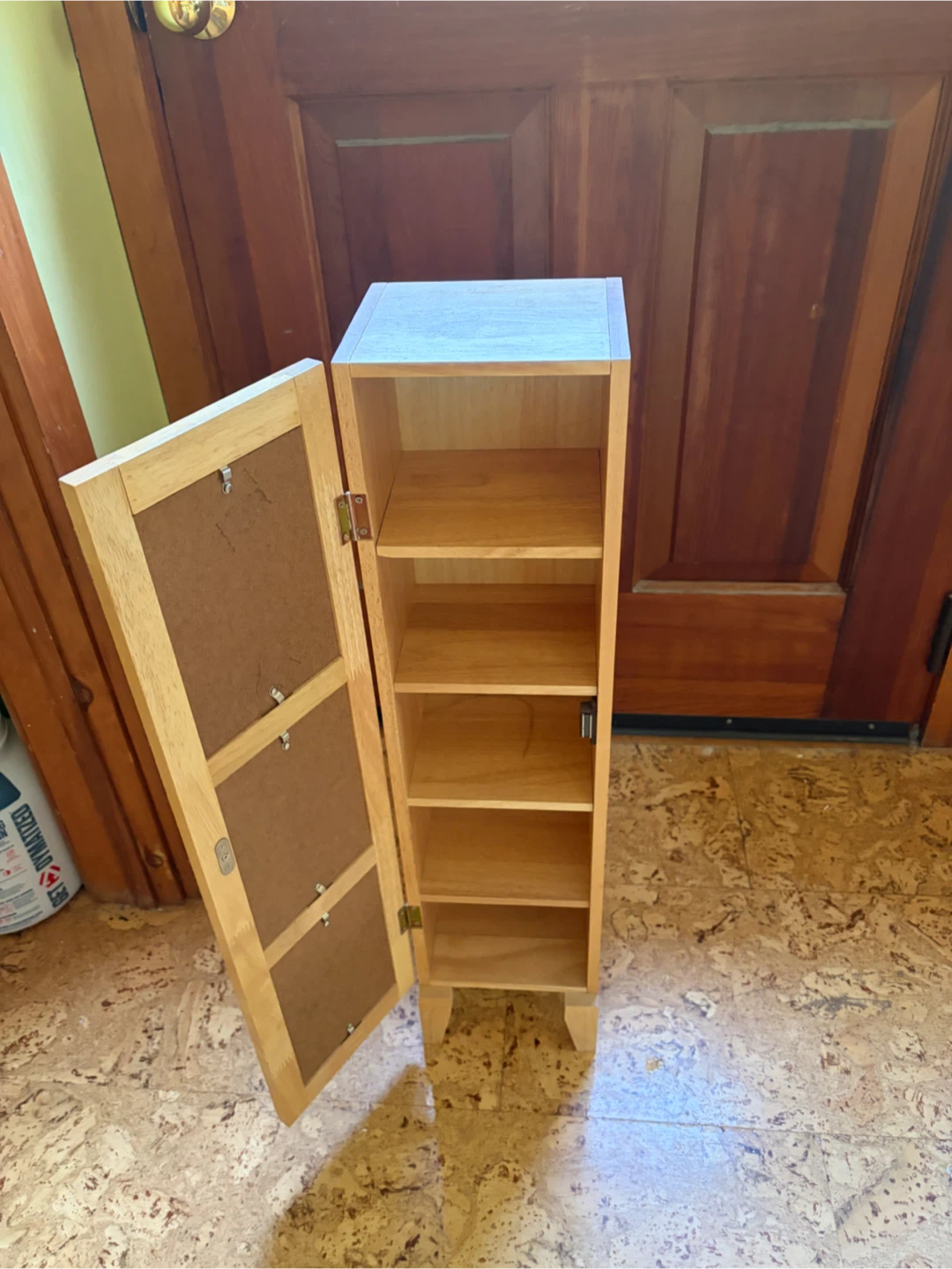 Wooden Cabinet with Photo Frames - photo 2