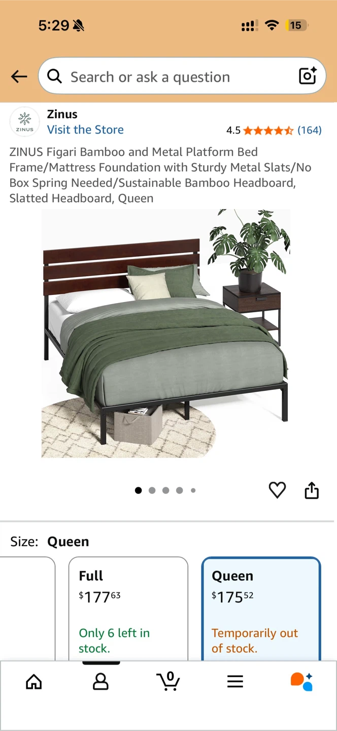 New Unused Queen Bed