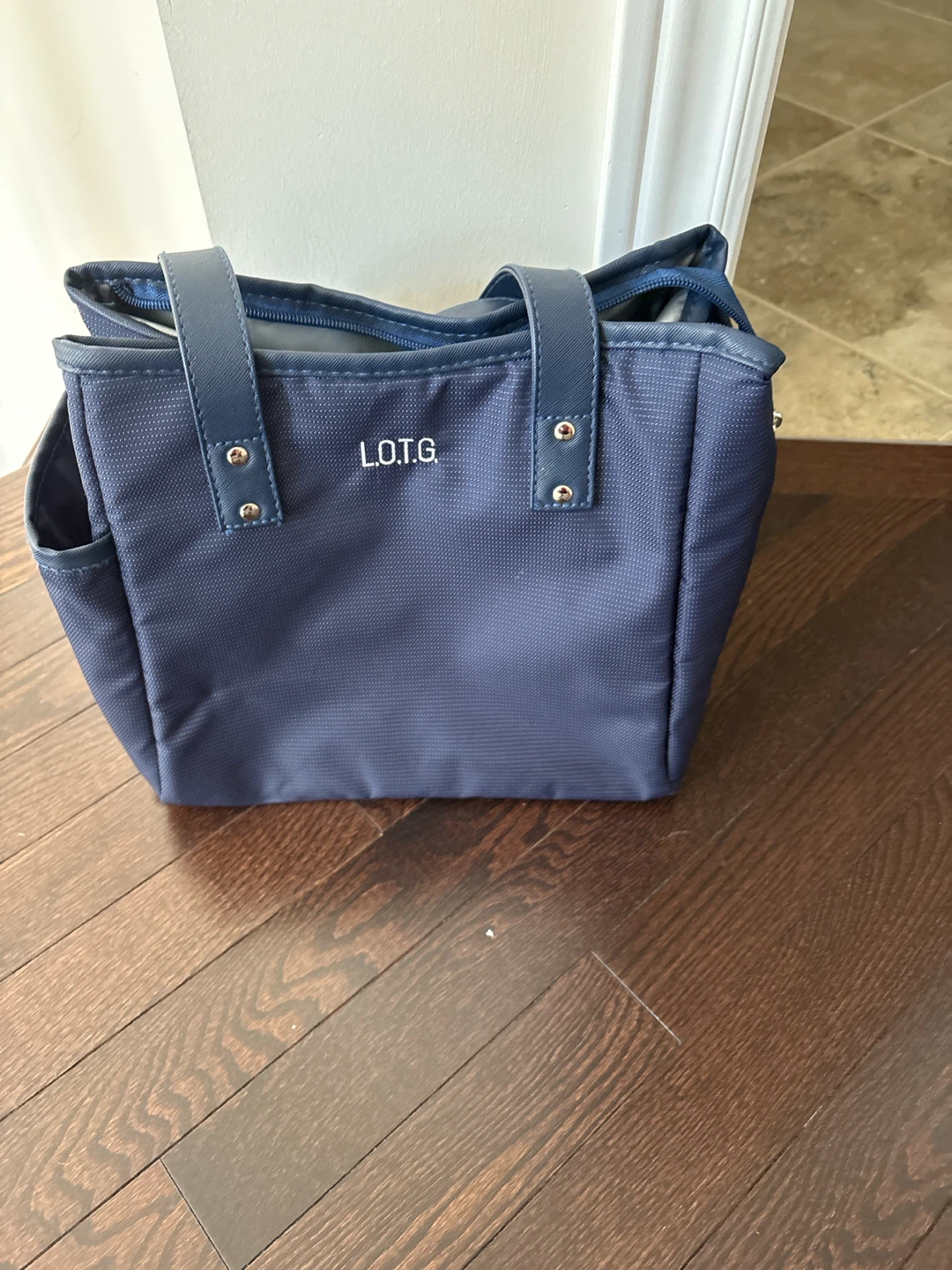 Navy Blue Cooler Bag