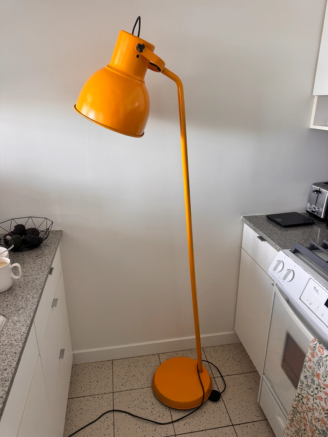 Orange Floor Lamp