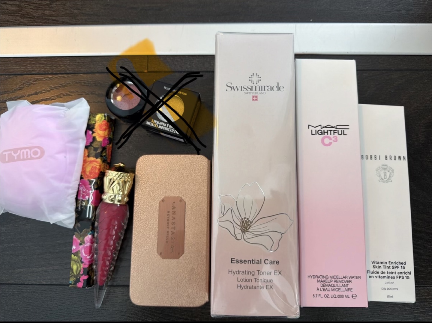 MAC, Bobbi Brown, and Swissmiracle Skincare & Makeup