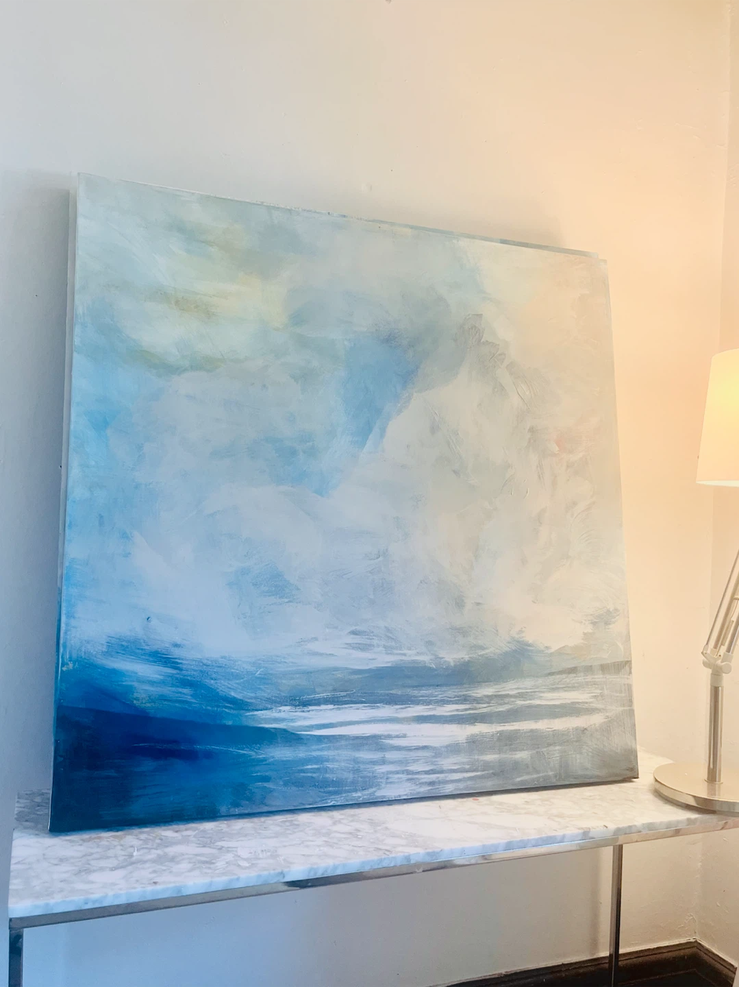 Original Art “Dover Sun” 40 x 40” - photo 5