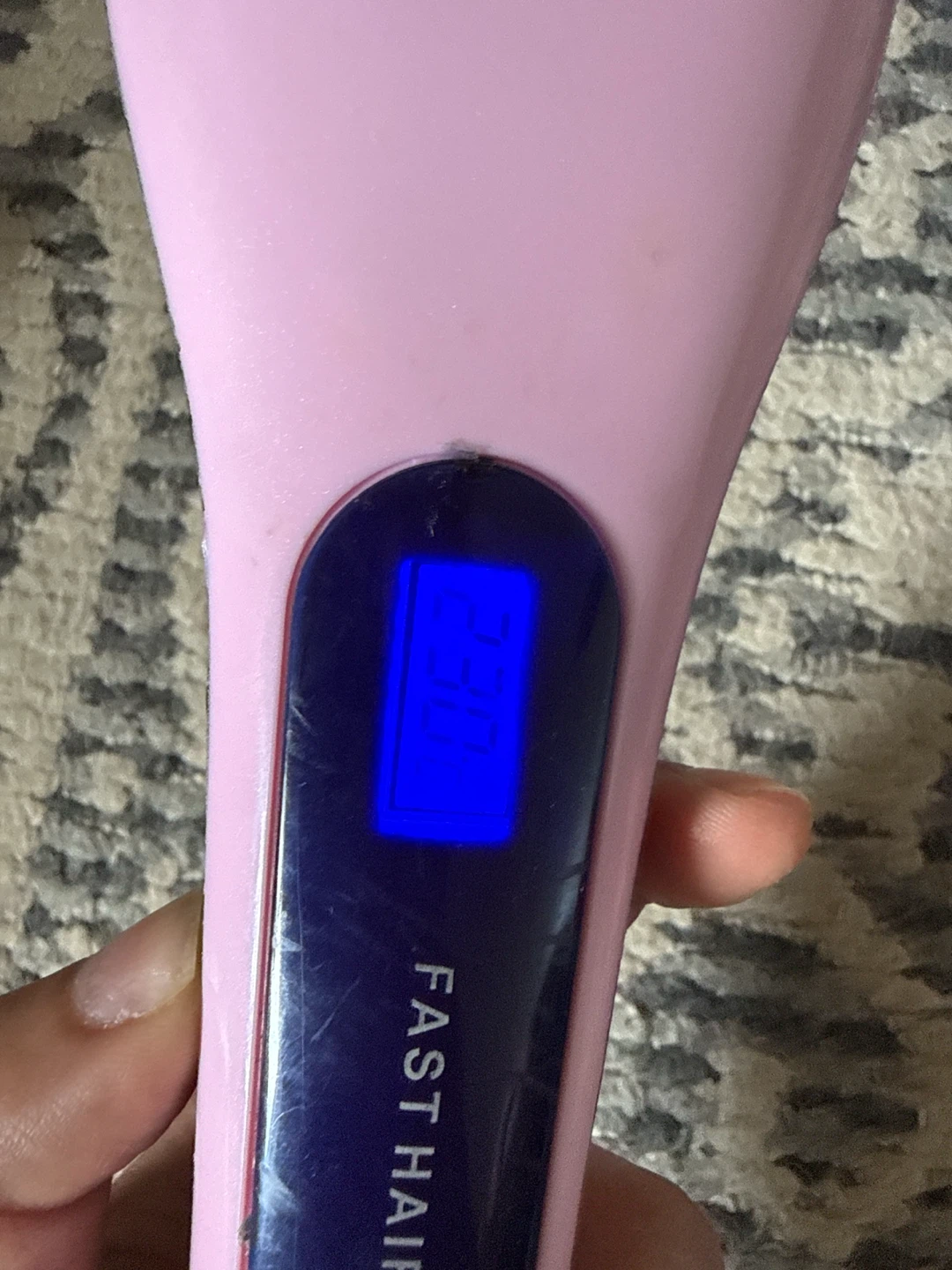 Pink Fast Hair Straightener Brush - photo 4