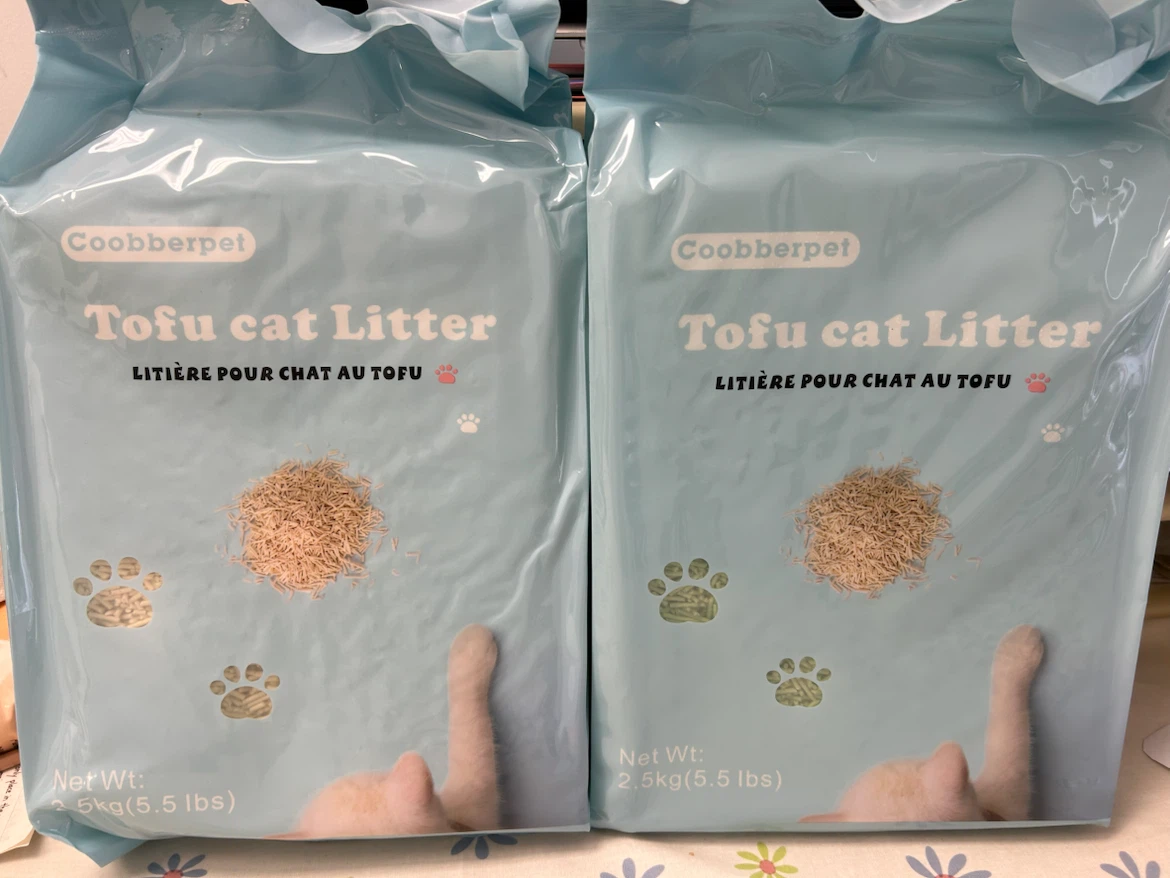 Brand new Tofu Cat Litter Safe & Eco-friendly – Flushable
