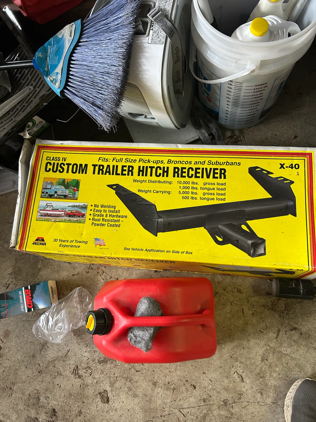 ACAR Class IV Custom Trailer Hitch Receiver X-40