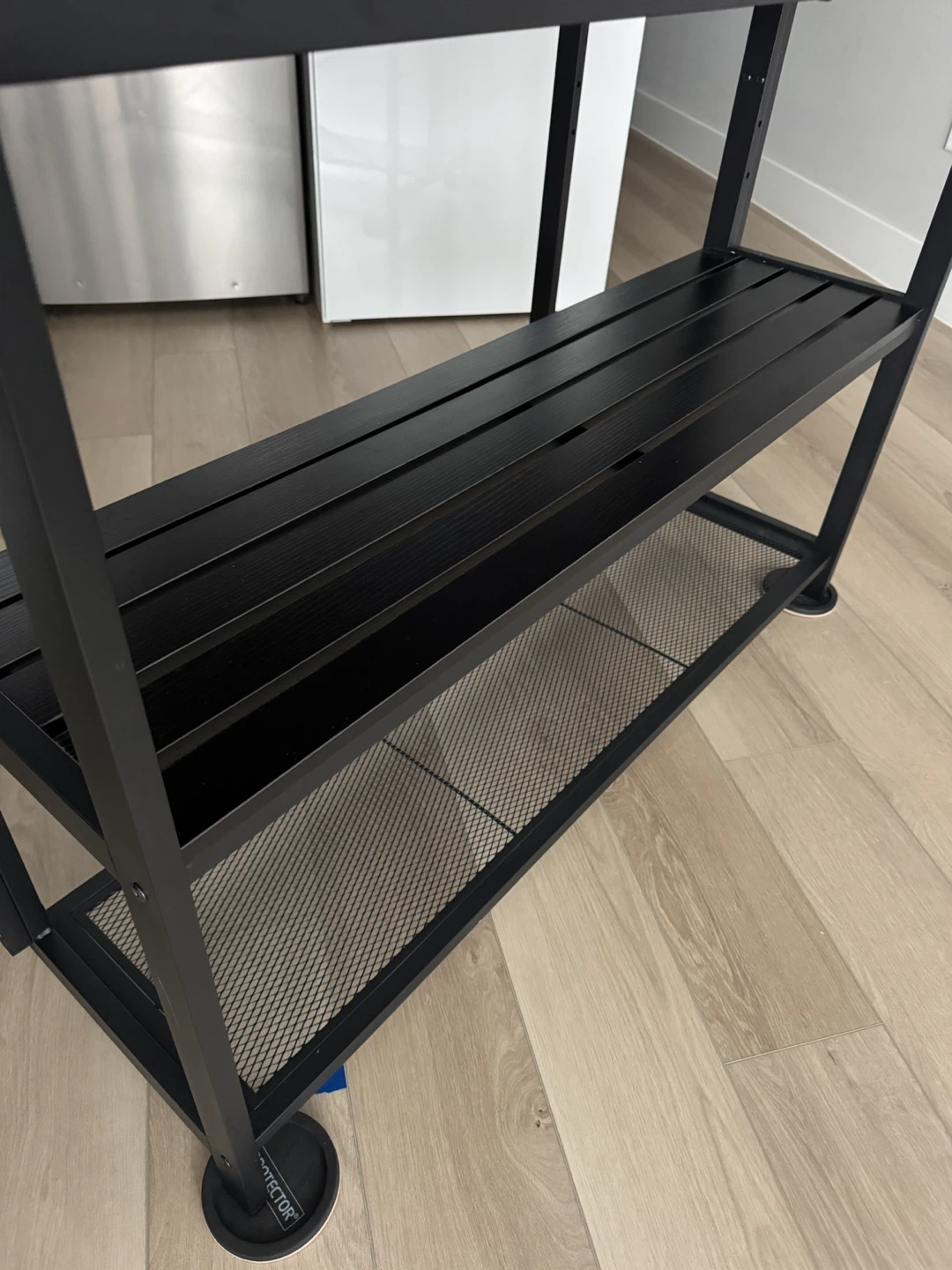 Kitchen Island with Pot Rack - photo 3