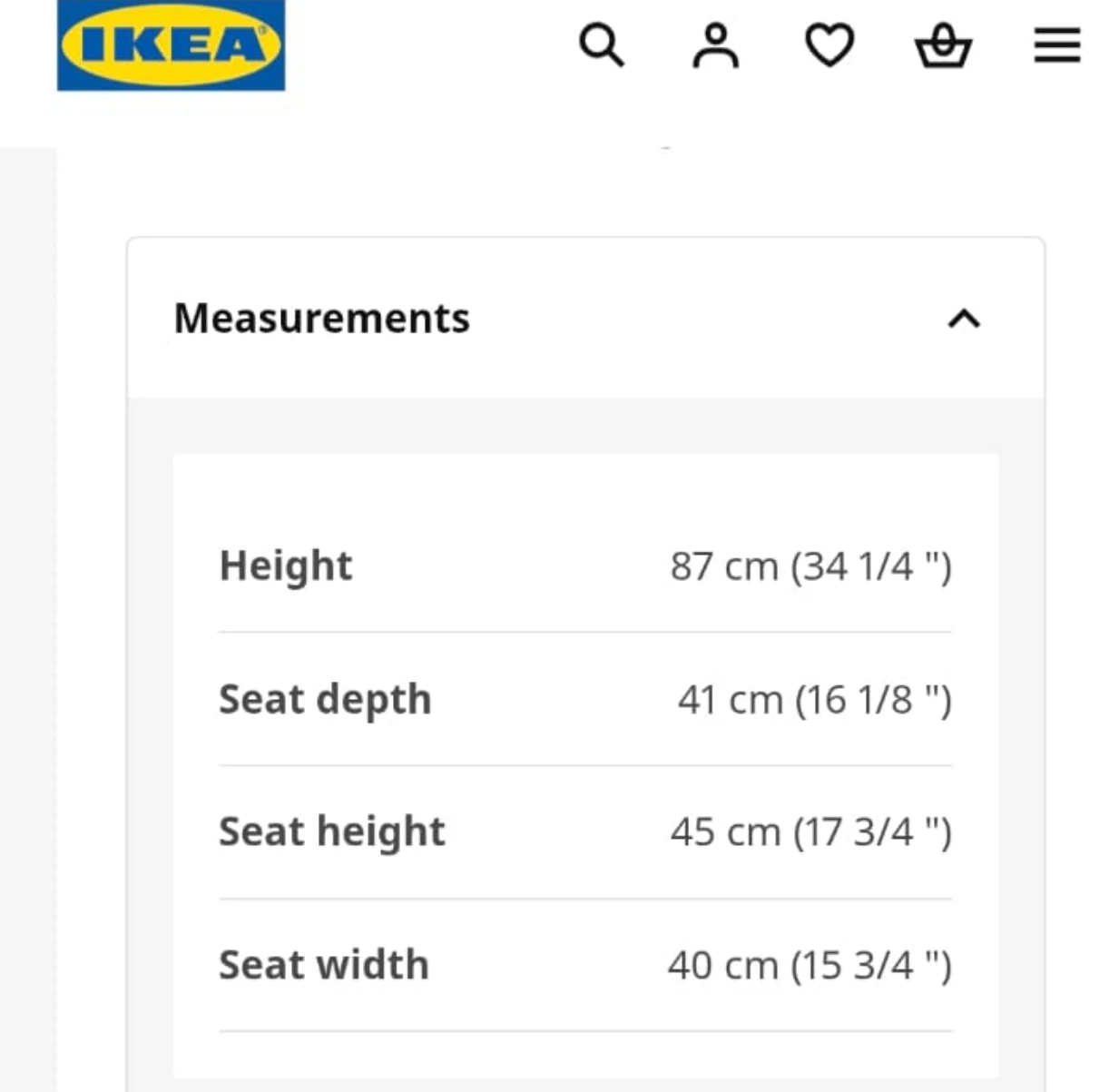 IKEA Black Dining Chair (SINGLE CHAIR) - photo 4