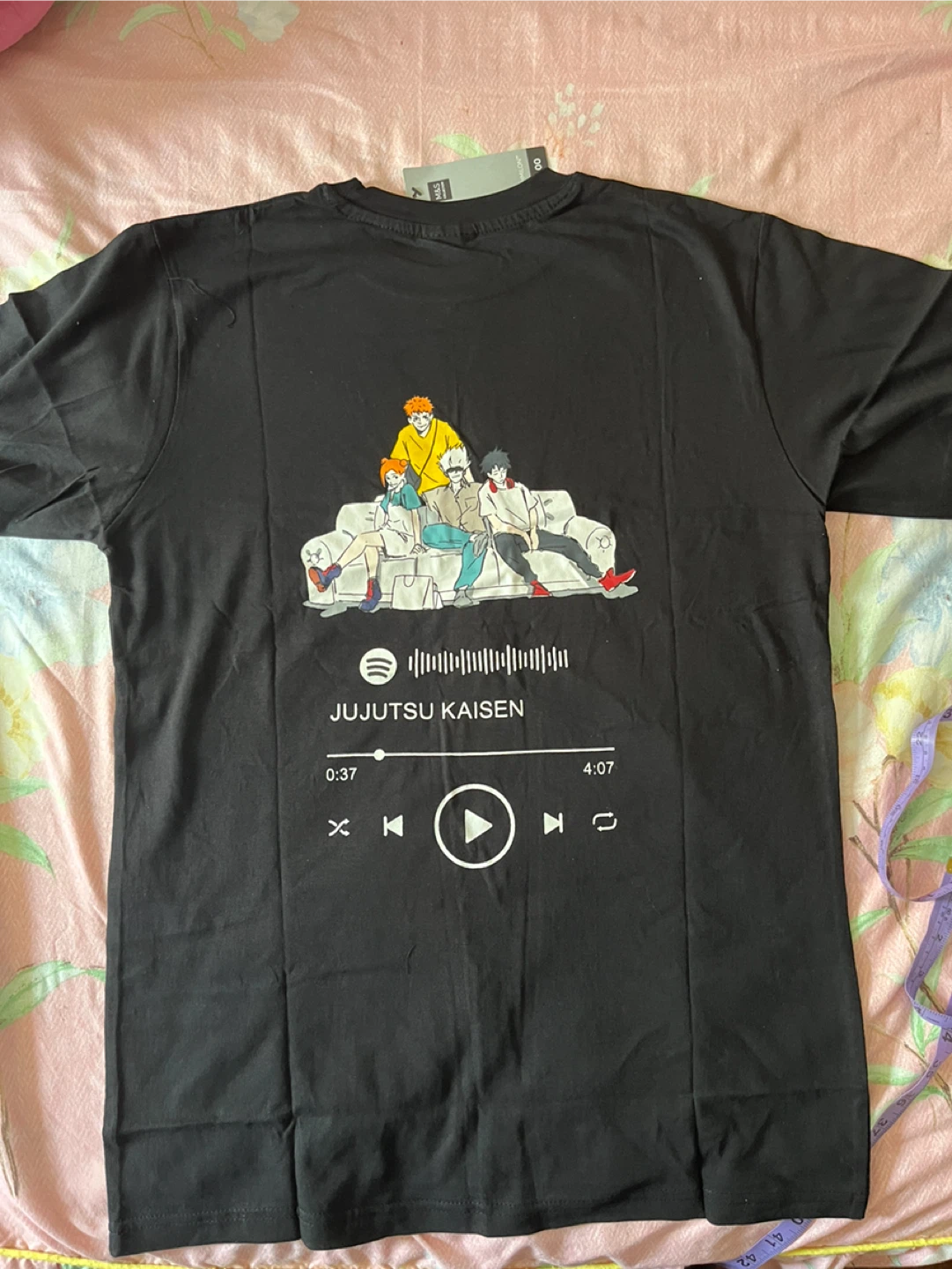 Jujutsu Kaisen Black T-Shirt - photo 3