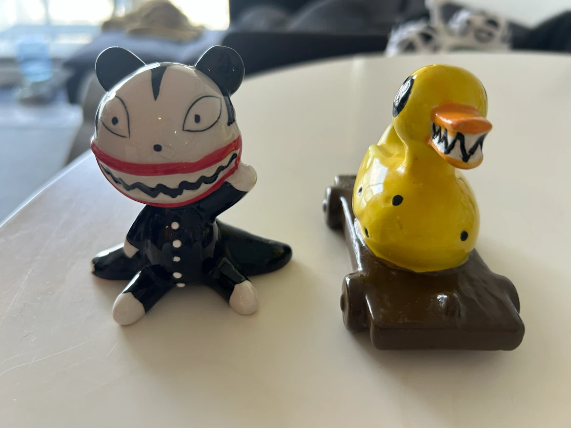 Disney Nightmare Before Christmas salt and pepper