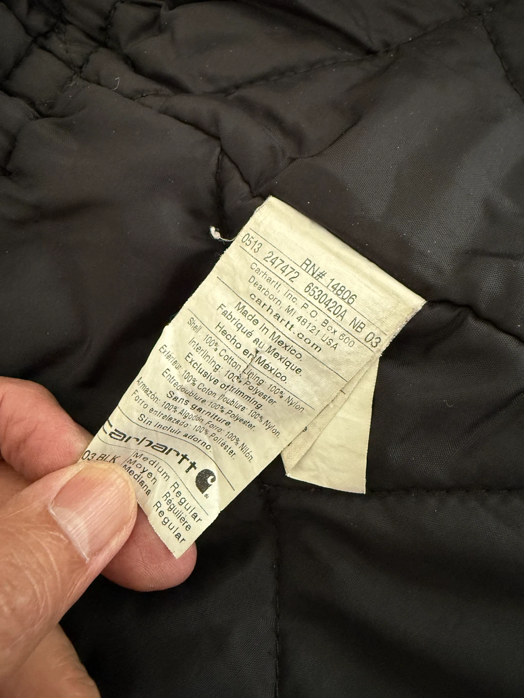 LINED CARHARTT JACKET - photo 2