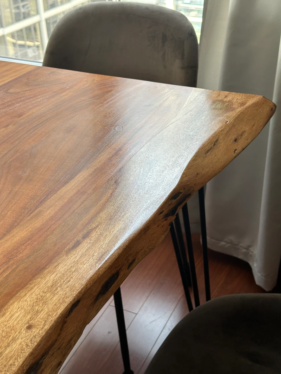 Structube RENO solid acacia wood dining table 140cm - photo 5