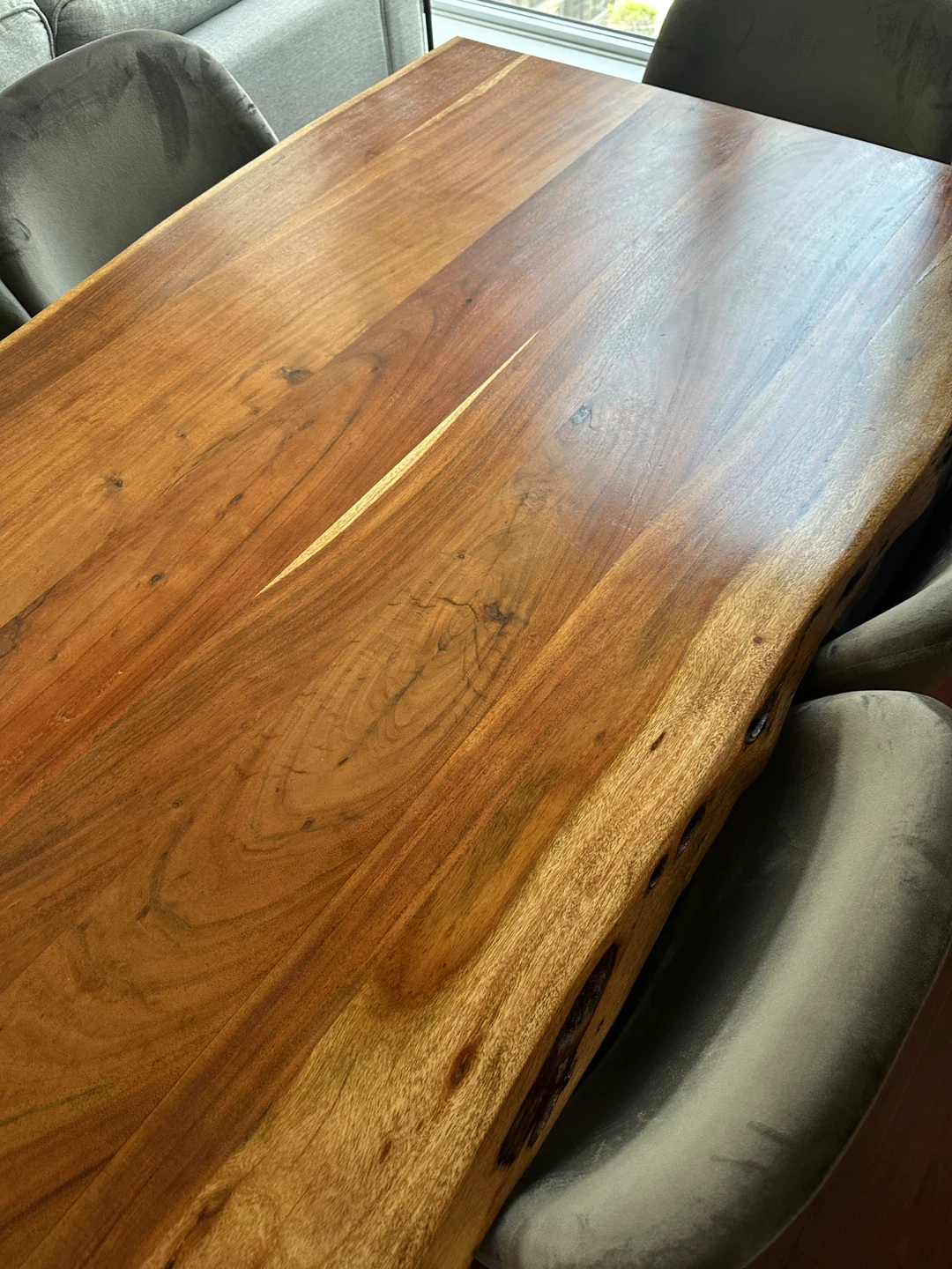 Structube RENO solid acacia wood dining table 140cm - photo 3