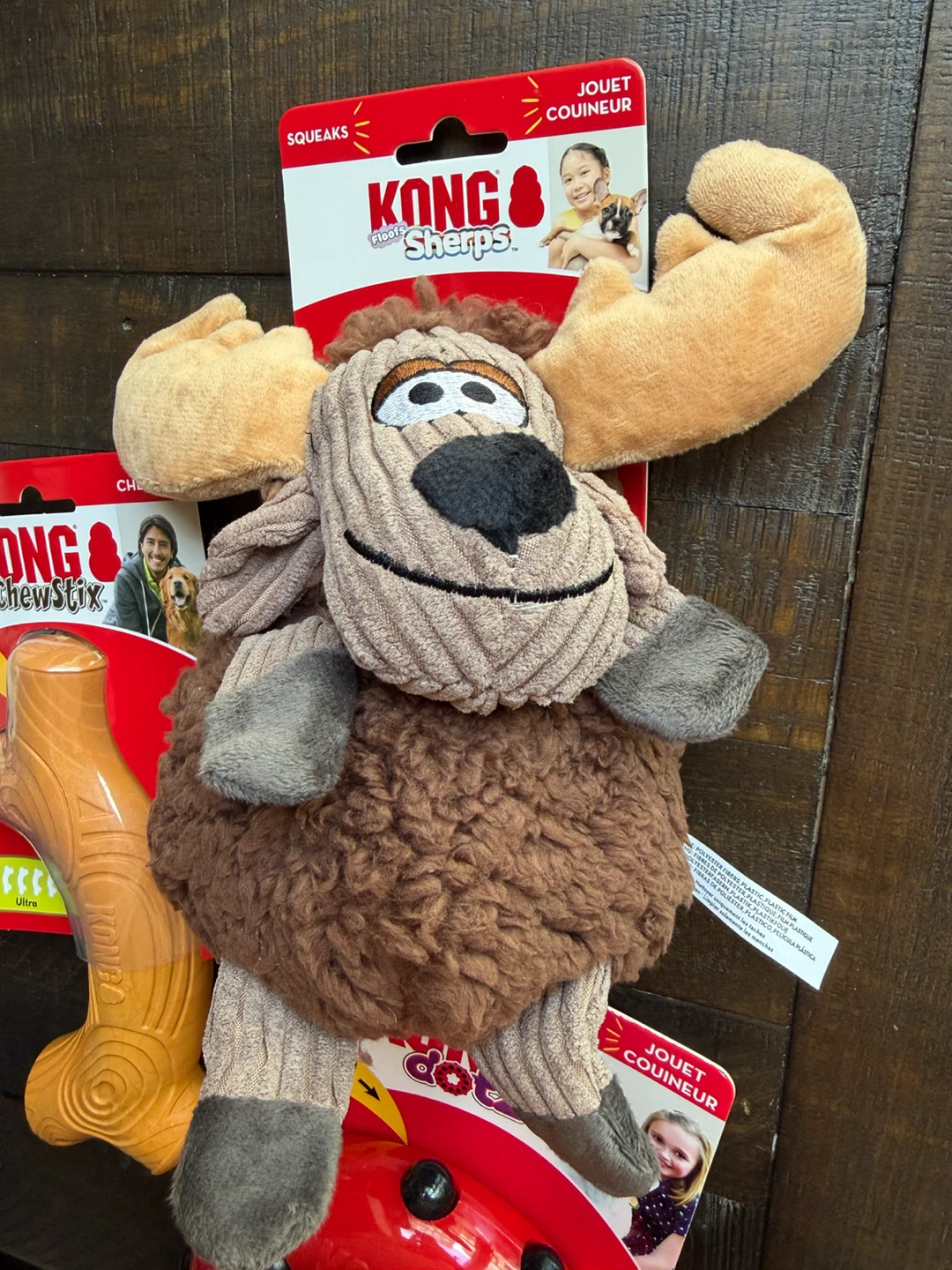 3 KONG Dog Toys Bundle - Plush, ChewStix, and Dotz - photo 2
