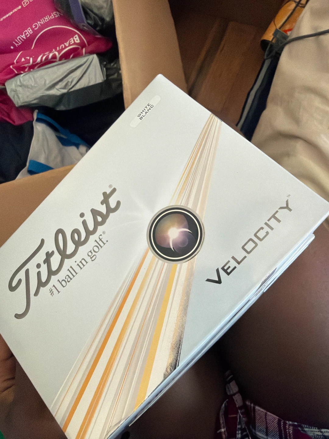 Titleist Velocity Golf Balls - White
