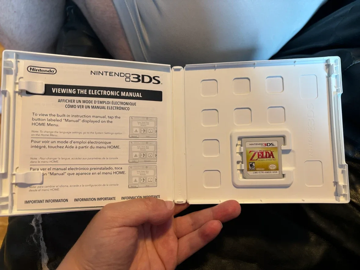 The Legend of Zelda: Ocarina of Time Nintendo 3Ds game - photo 2