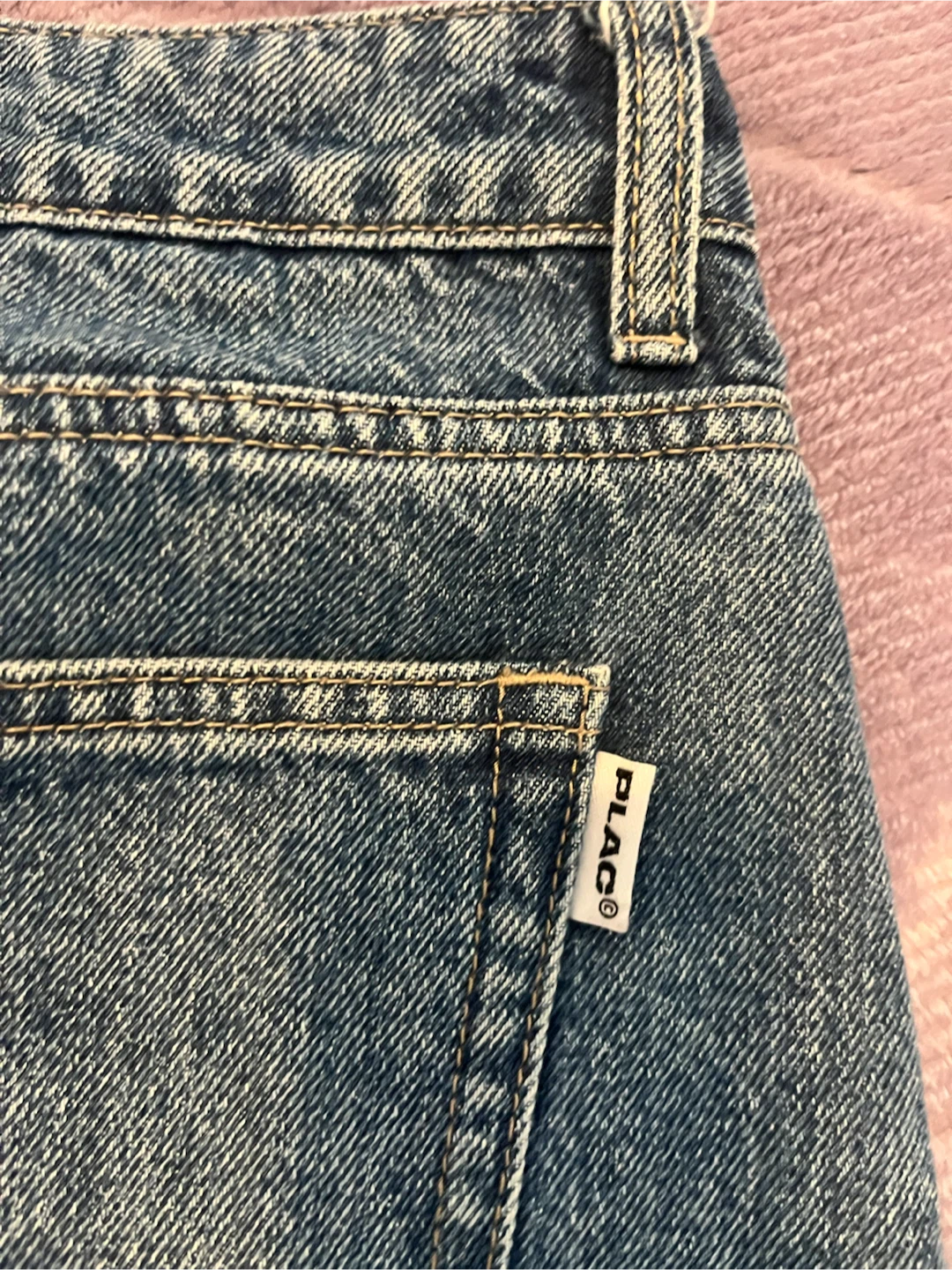 PLAC Denim Shorts Size 27 - photo 4