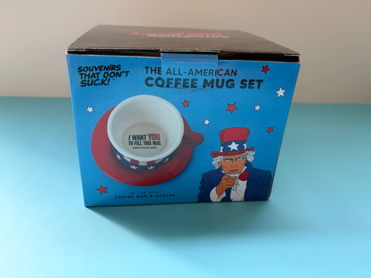 The All-American Coffee Mug Set with Saucer - photo 3
